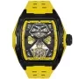 Gresham Genesis G1 G1-0001-YELL watch with Black dial and a watch case of 45 mm in diameter and a Rubber in Yellow