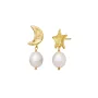 Maanesten Gabrielle Earrings 18 ct. Goldplated Silver 9942A