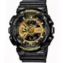 Casio G-Shock GA-110GB-1AER watch with Black dial and a watch case of 51 mm in diameter and a Rubber in Black