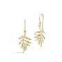 Julie Sandlau Little Tree Of Life Earrings 22 ct. Goldplated Silver HKS152GD