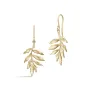 Julie Sandlau Tree Of Life Earrings 22 ct. Goldplated Silver HKS442GD