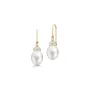 Julie Sandlau Tasha Earrings 22 ct. Goldplated Silver HKS707GDWHPLCZ