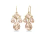 Julie Sandlau Olivia Chandelier Earrings 22 ct. Goldplated Silver HKS777GDPEAMOCR
