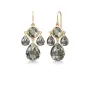 Julie Sandlau Olivia Chandelier Earrings 22 ct. Goldplated Silver HKS777GDSMCR
