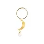 Jane Kønig Half Moon Earring Single Goldplated Silver HMCP-XJK24-1-G