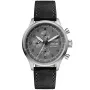 Ingersoll 1892 The Bateman Automatic I01903 watch with Grey dial and a watch case of 45 mm in diameter and a Leather in Black
