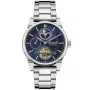 Ingersoll 1892 The Swing Automatic I07501B watch with Blue dial and a watch case of 45 mm in diameter and a Metallink in Silver