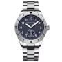Cavetto Cestius CV0028 watch with Blue dial and a watch case of 43 mm in diameter and a Metallink in Silver