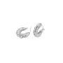 Rosefield Twisted Earrings Stainless Steel JETHS-J979