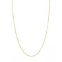 Jane Kønig Anchor Chain Necklace 18 ct. Goldplated Silver JK0102N-G_42CM
