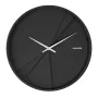 Karlsson Wall clock in Black that measures 30 cm in diameter