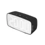 Karlsson Mirror LED Oval Alarm clock KA5876BK