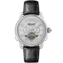 Ingersoll 1892 The New England I00903B watch with Silver dial and a watch case of 42 mm in diameter and a Leather in Black
