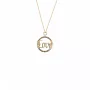 IX Studios Love Pendant 22 ct. Goldplated Silver DMM0310GD