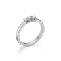 Mads Z Crown Alliance Ring 14 ct. White gold 0,04 ct. 1641843
