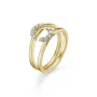 Mads Z Crown Tiara Ring 14 ct. Gold 0,20 ct. 1541920