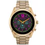 Michael Kors Gen 6 Bradshaw Smartwatch MKT5136 watch with  dial and a watch case of 44 mm in diameter and a Metallink in Gold
