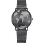 Monde Denmark MD0001 watch with Black dial and a watch case of 36 mm in diameter and a Mesh in Black