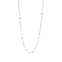 Enamel Lola Lolly Necklace 18 ct. Goldplated Silver N55G-1