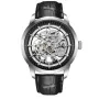 Pagani Design PD-1638.2 watch with Silver dial and a watch case of 43 mm in diameter and a Leather in Black