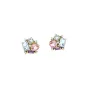Suzanne Kalan Pastel Blossom Earrings 14 ct. Gold 0,10 ct. PE595D-YG