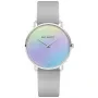 Paul Hewitt Miss Ocean Line PH004547 watch with Multi coloured dial and a watch case of 34 mm in diameter and a Leather in Grey