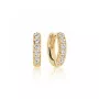 Sif Jakobs Ellera Piccolo Earrings 18 ct. Goldplated Silver SJ-E1066-CZ-YG