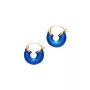 ANNI LU Petit Swell Hoops Earrings 18 ct. Goldplated Brass 231-30-58-