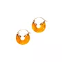 ANNI LU Petit Swell Hoops Earrings 18 ct. Goldplated Brass 231-30-65