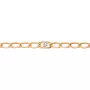 PDPAOLA Letter P Bracelet 18 ct. Goldplated Silver PU01-553-U