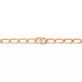 PDPAOLA Letter S Bracelet 18 ct. Goldplated Silver PU01-556-U