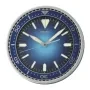 Seiko Clocks Wall clock in Blue that measures 30 cm in diameter