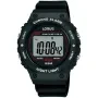 Lorus Sports Digital R2313PX9 watch with Black dial and a watch case of 40 mm in diameter and a Rubber in Black