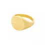 Pernille Corydon Ocean Star Signet Ring 18 ct. Goldplated Silver R-284-GP