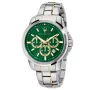 Maserati R8873621024 watch with Green dial and a watch case of 44 mm in diameter and a Metallink in Silver