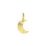 Jane Kønig Reflection Half Moon Pendant 18 ct. Goldplated Silver RHMP-HS22-G