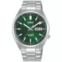Lorus Sports Automatic RL495AX9 watch with Green dial and a watch case of 41 mm in diameter and a Metallink in Silver