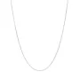 Mads Z Facet Anchorchain Necklace Silver 912011