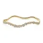 Sif Jakobs Sardinien Wave Bracelet Goldplated Silver SJ-BG2631-CZ-YG