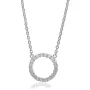 Sif Jakobs Biella Grande Necklace Silver SJ-C338-1-CZ