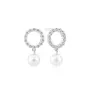 Sif Jakobs Biella Perla Uno Earrings Silver SJ-E2430-PCZ