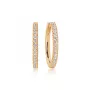 Sif Jakobs Ellera Grande Earrings 18 ct. Goldplated Silver SJ-E2869-CZ-YG