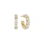 Sif Jakobs Earrings 18 ct. Goldplated Silver SJ-E42115-CZ-SG
