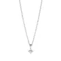 Sif Jakobs Princess Piccolo Necklace Silver SJ-P4MMRD-CZ-45