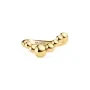 Sif Jakobs Ring Bormio Wave Ring Goldplated Silver SJ-R2589-YG