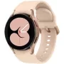 Samsung Galaxy Watch4 40mm BT Pink Gold SM-R860NZDAEUD watch with  dial and a watch case of 40 mm in diameter and a Rubber in Pink