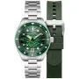 Spinnaker Challenger SP-5159-22 watch with Green dial and a watch case of 42 mm in diameter and a  in Silver
