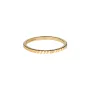 Jane Kønig Small Reflection Blank Ring 18 ct. Goldplated Silver SRR01-G-AW2000