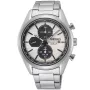 Seiko Solar Chronograph SSC769P1 watch with Silver dial and a watch case of 41 mm in diameter and a Metallink in Silver