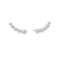 Julie Sandlau Grace Earrings Silver ST129RHCZ